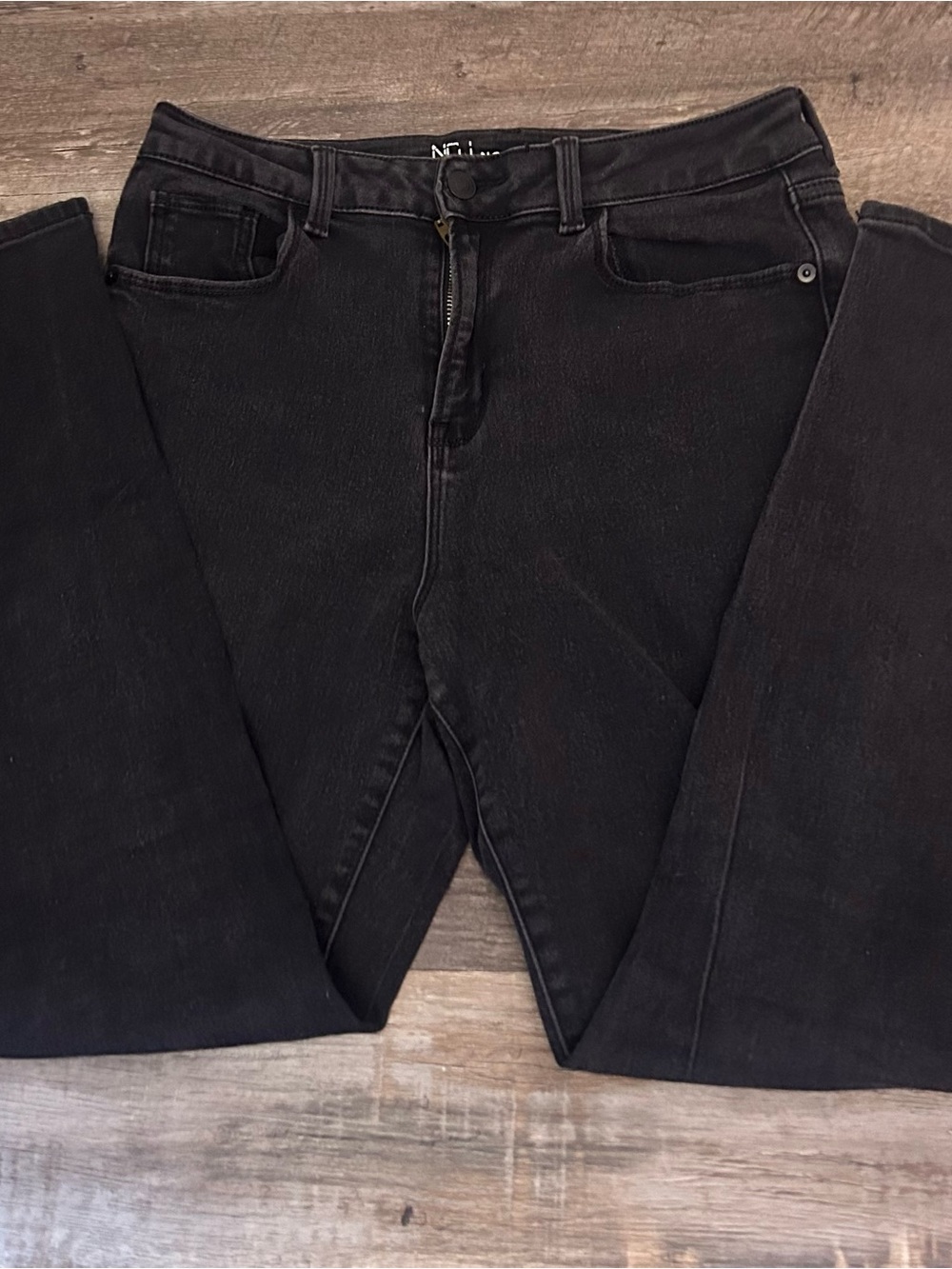 No Boundaries Women’s Washed Black Slim Jeans - Picture 1 of 3